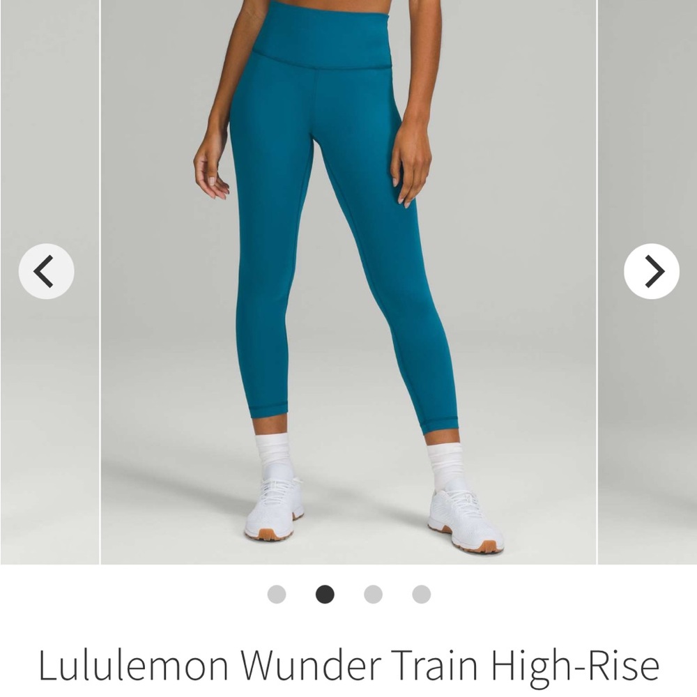 Lululemon Wunder Train Leggings 25inch size 6
